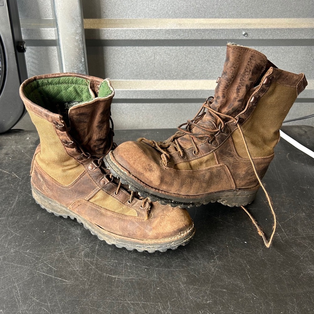 Danner Hunting Boots Mens 11D Brown 400 Gram Insulated Leather Outdoor Hiking